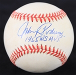 1995-99 Johnny Podres Brooklyn Dodgers Signed ONL Coleman Baseball (JSA)
