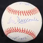 1995-99 Don Newcombe Brooklyn Dodgers Signed & Multi Inscribed ONL Coleman Baseball (JSA)