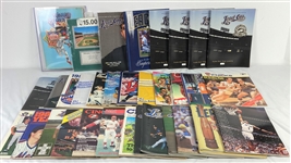 1980s-1990s Baseball Yearbooks, Calendars, Programs