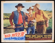 1948 Red River w/ John Wayne & Montgomery Clift 11x14 Lobby Card
