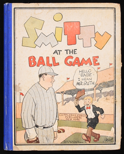 1929 Smitty at the Ball Game Cupples & Leonco Publishers New York Book