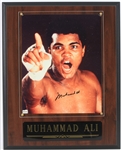 1990s Muhammad Ali World Heavyweight Champion Signed 12" x 15" Photo Display (JSA)