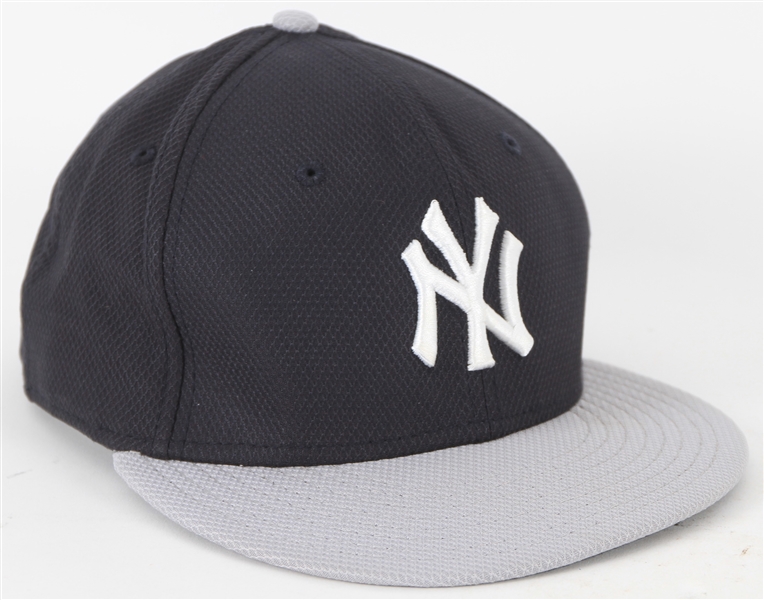 2013 Mariano Rivera New York Yankees Batting Practice Cap (MEARS LOA/Steiner/MLB Hologram)