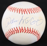 1993-94 Willie McCovey San Francisco Giants Signed ONL White Baseball (JSA)