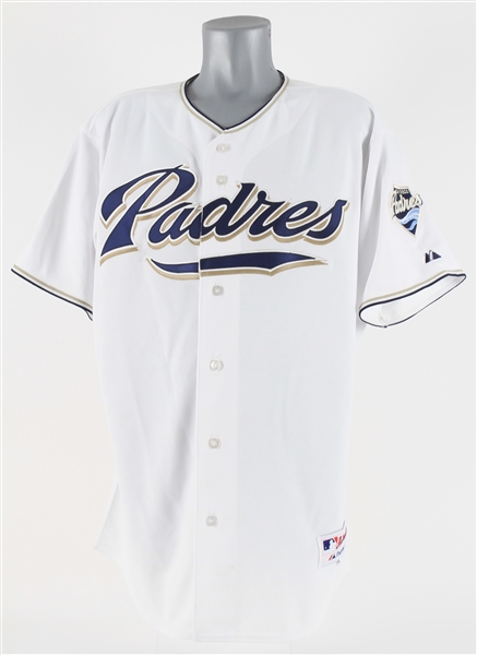2007-08 Greg Maddux San Diego Padres Home Jersey (MEARS LOA)