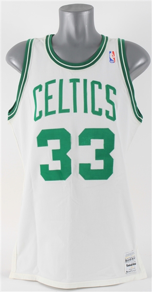 1985-87 Larry Bird Boston Celtics Home Tribute Jersey (MEARS LOA)