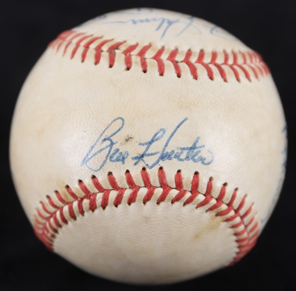1971-72 Baltimore Orioles Multi Signed OAL Cronin Baseball w/ 5 Signatures Including Brooks Robinson, Jim Palmer, Johnny Oates & More (JSA)
