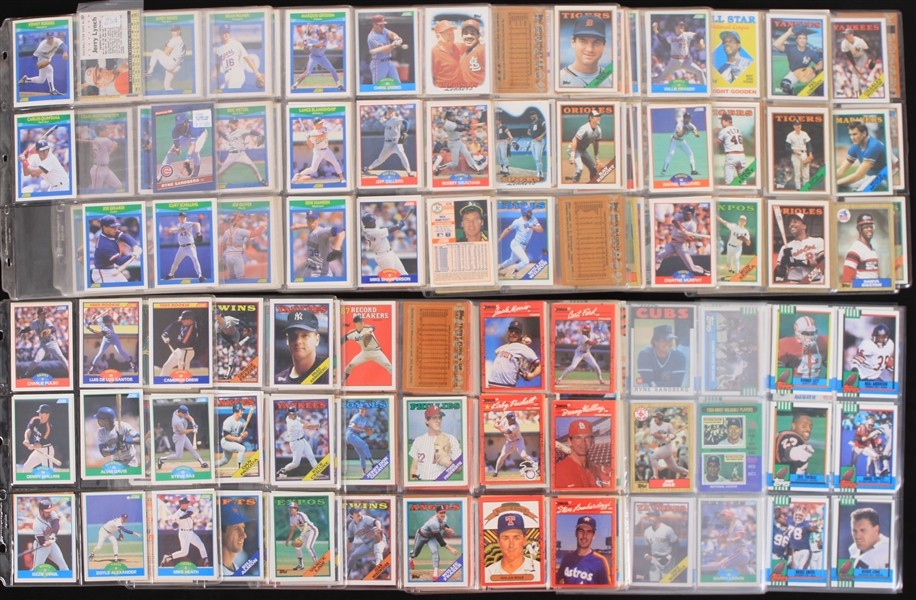 1950s-2000s Baseball Football Basketball Trading Cards - Lot of 950+ w/ HOFers, Slabbed Cards, Topps Archive Cards & More 