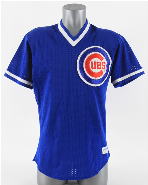 1980s Chicago Cubs #24 Batting Practice Jersey (MEARS LOA)