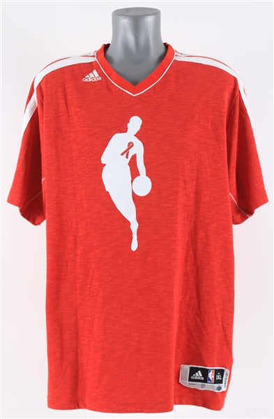 2012 NBA Cares Shooting Shirt (MEARS LOA/Steiner)