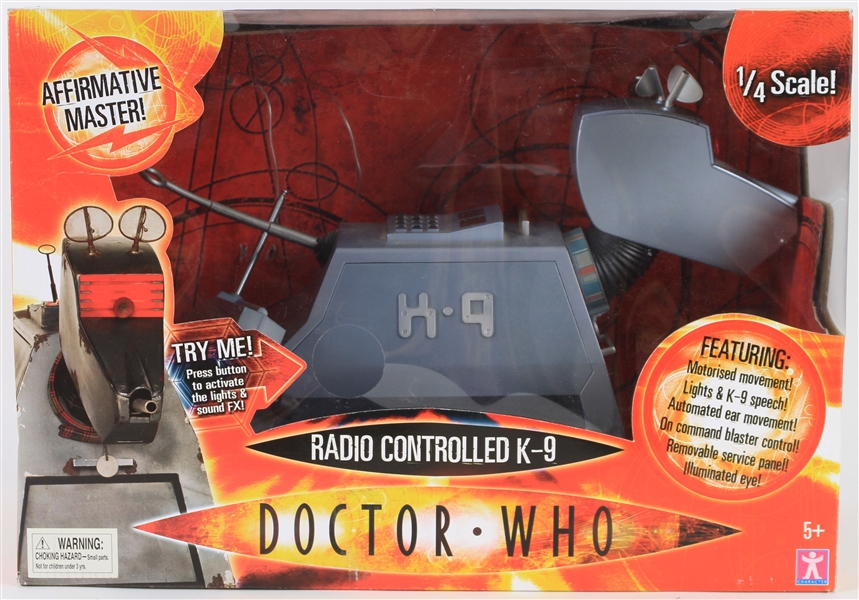 2004 Dr. Who BBC Radio Controlled K-9 w/ Original 13x18x9 Box