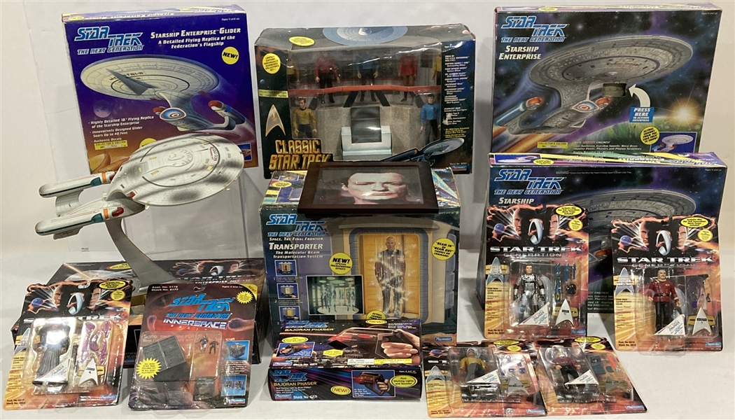 1990s-2000s Star Trek The Next Generation Figures, Toys, & Ornaments (Lot of 50+) 