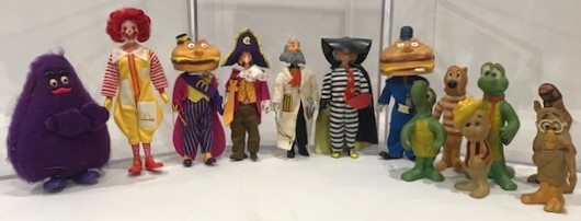 1968-1970s McDonalds Toys & Pogo Figures (Lot of 12)