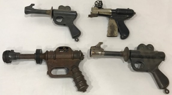1930s Buck Rodgers Toy Space Guns (Lot of 4)