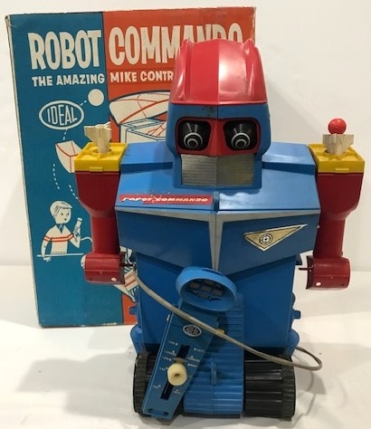 1960s Commando Robot w/ Original 14x17x22 Box 