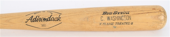 1977-79 Claudell Washington Rangers/White Sox Adirondack Professional Model Game Used Bat (MEARS LOA)