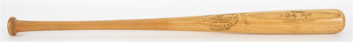 1950s Andy Pafko Milwaukee Braves H&B Professional Model Louisville Slugger Game Used Bat (MEARS A8 / PSA GU8)