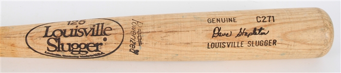 1980-83 Dave Stapleton Boston Red Sox Louisville Slugger Professional Model Game Used Bat (MEARS LOA)