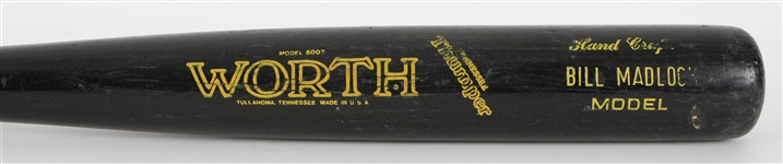 1983-87 Bill Madlock Pirates/Dodgers Worth Professional Model Game Used Bat (MEARS LOA)