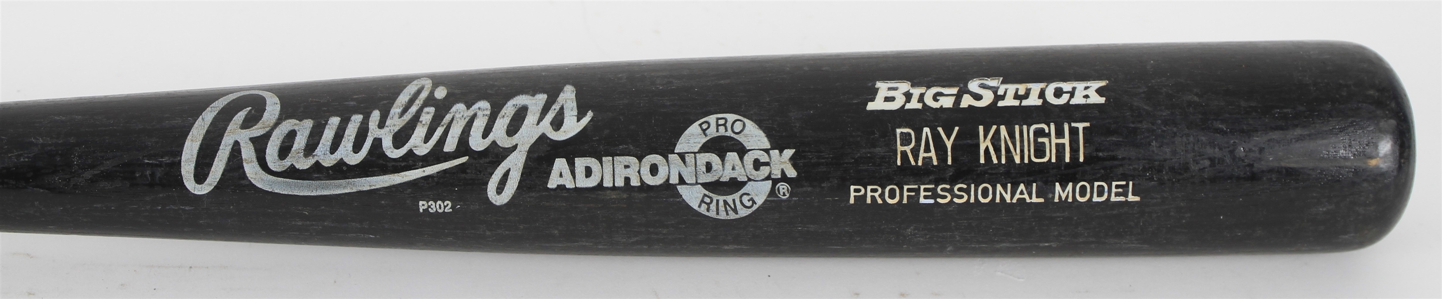 1988 Ray Knight Detroit Tigers Rawlings Adirondack Professional Model Game Used Bat (MEARS LOA)