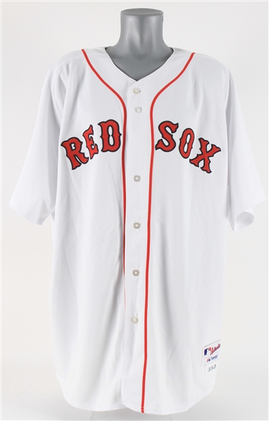 2005 Manny Ramirez Boston Red Sox Signed Home Jersey (MEARS A5/JSA)