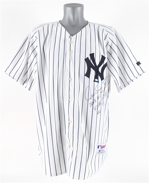 2004 Alex  Rodriguez New York Yankees Signed Jersey (Player Hologram/COA)