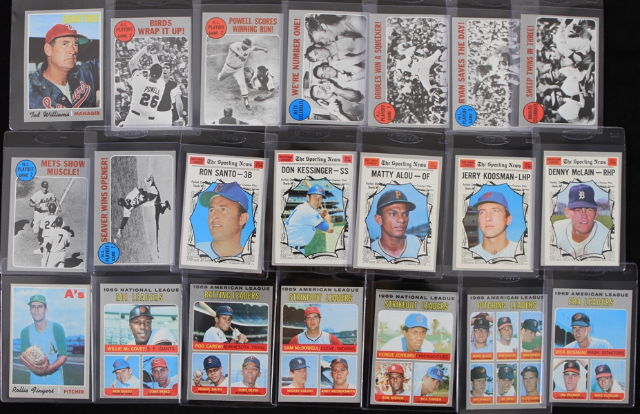 1970 Topps Trading Cards (Lot of 37)