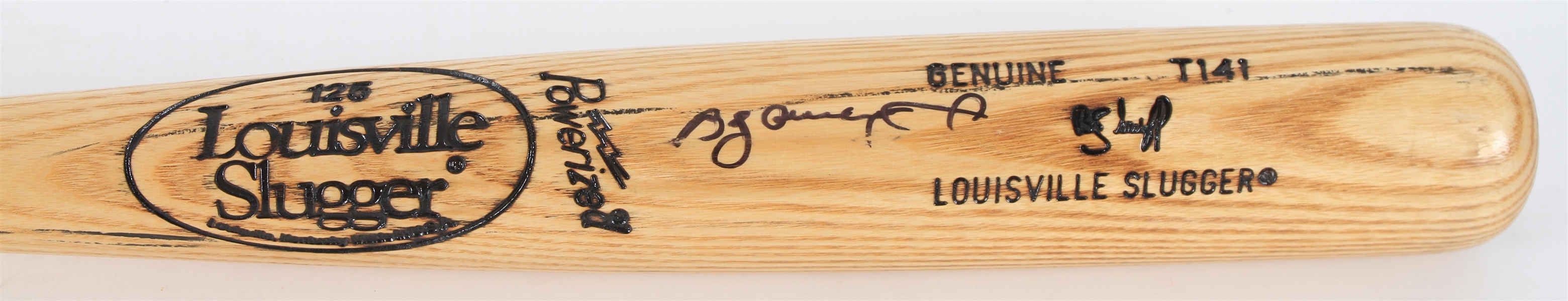 1987-89 BJ Surhoff Milwaukee Brewers Signed Louisville Slugger Professional Model Bat (MEARS LOA/*JSA*)