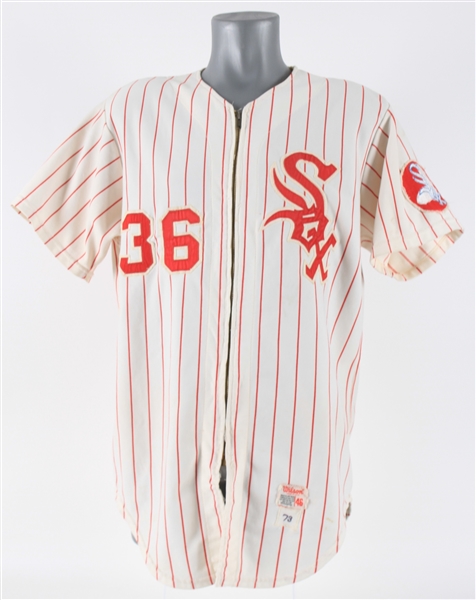 1973 Jim Kaat Chicago White Sox Game Worn Home Jersey (MEARS A8)