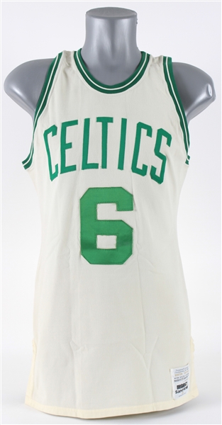 1979-83 Bill Russell Boston Celtics Post Career Home Jersey (MEARS LOA)