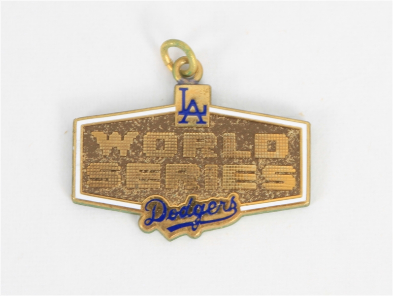 1978 Los Angeles Dodgers World Series 1 1/4" Press Pin Charm 