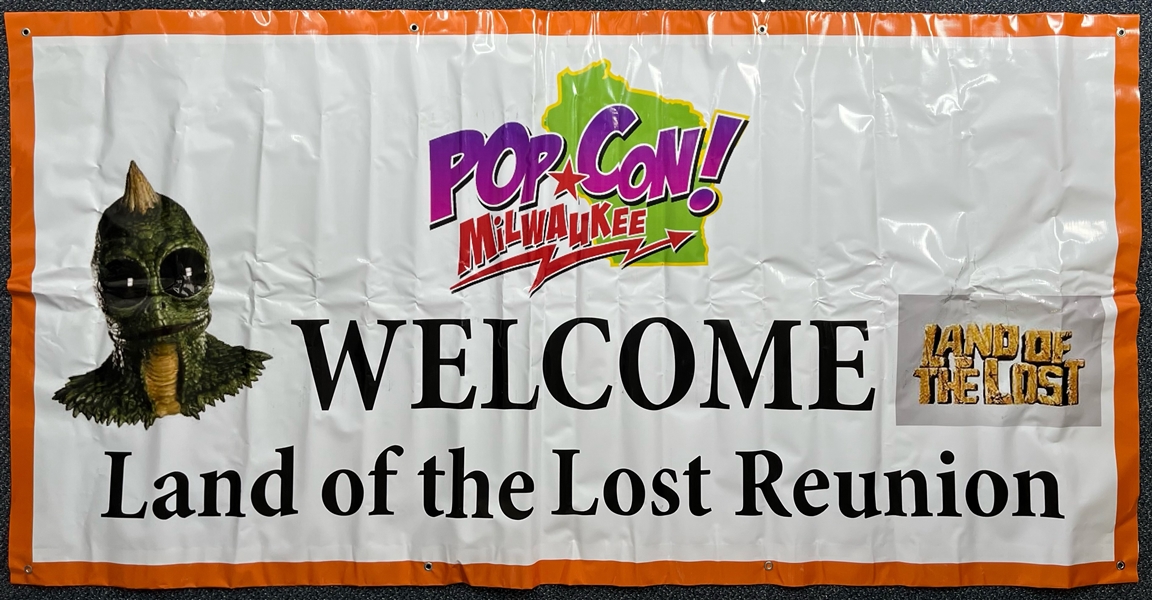 2018 PopCon Milwaukee Land of the Lost 48x94 Banner 