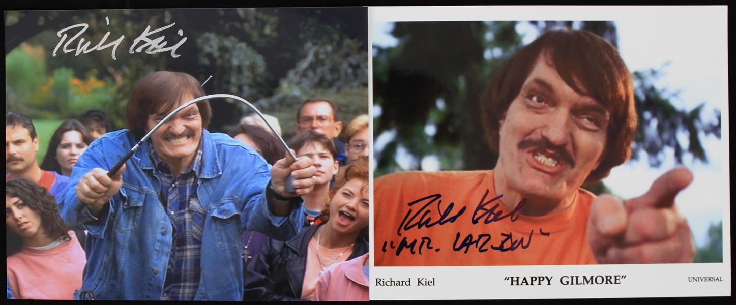 1996 Richard Kiel "Happy Gilmore" Signed 8x10 Photos (JSA)