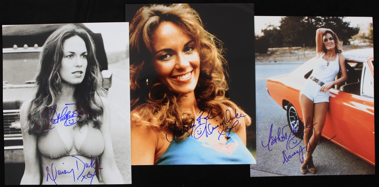 1979-1985 Catherine Bach "Daisy Duke" Dukes of Hazzard Signed 8x10 Photos (JSA)