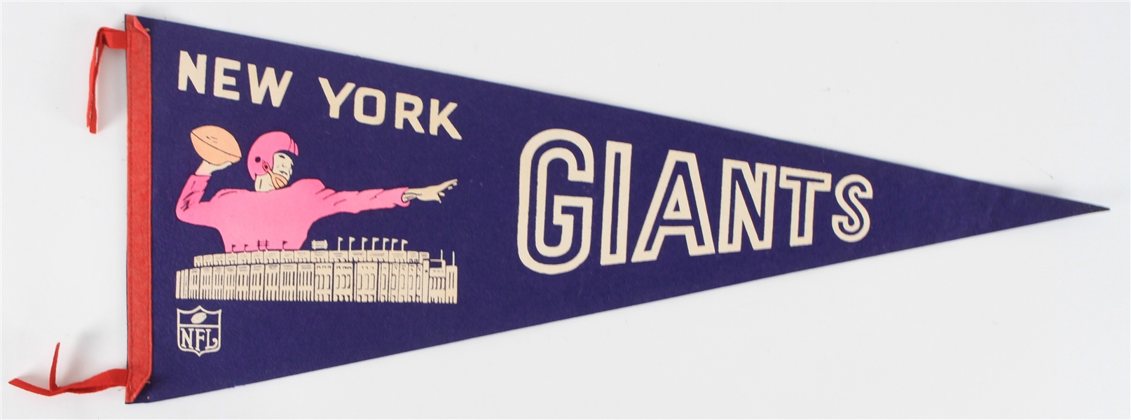 1960s New York Giants Full Size Pennant 