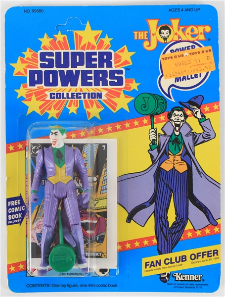1984 The Joker Super Powers Collection Sealed 5" Figure by Kenner