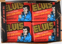1978 Elvis Collector's Series Donruss Bubble Gum Card Packs w/ Original Box 