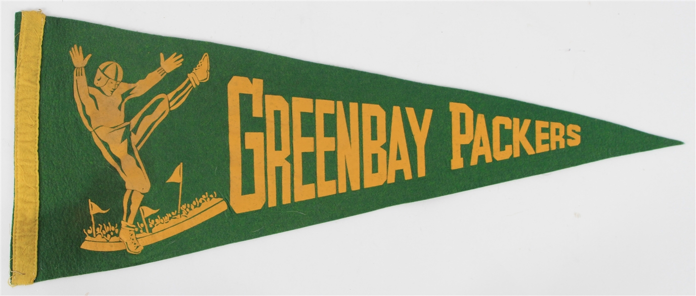 1930/40s Green Bay Packers Full Size Pennant