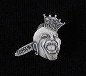 1956 Milwaukee Braves World Series 1" Silver Press Pin 