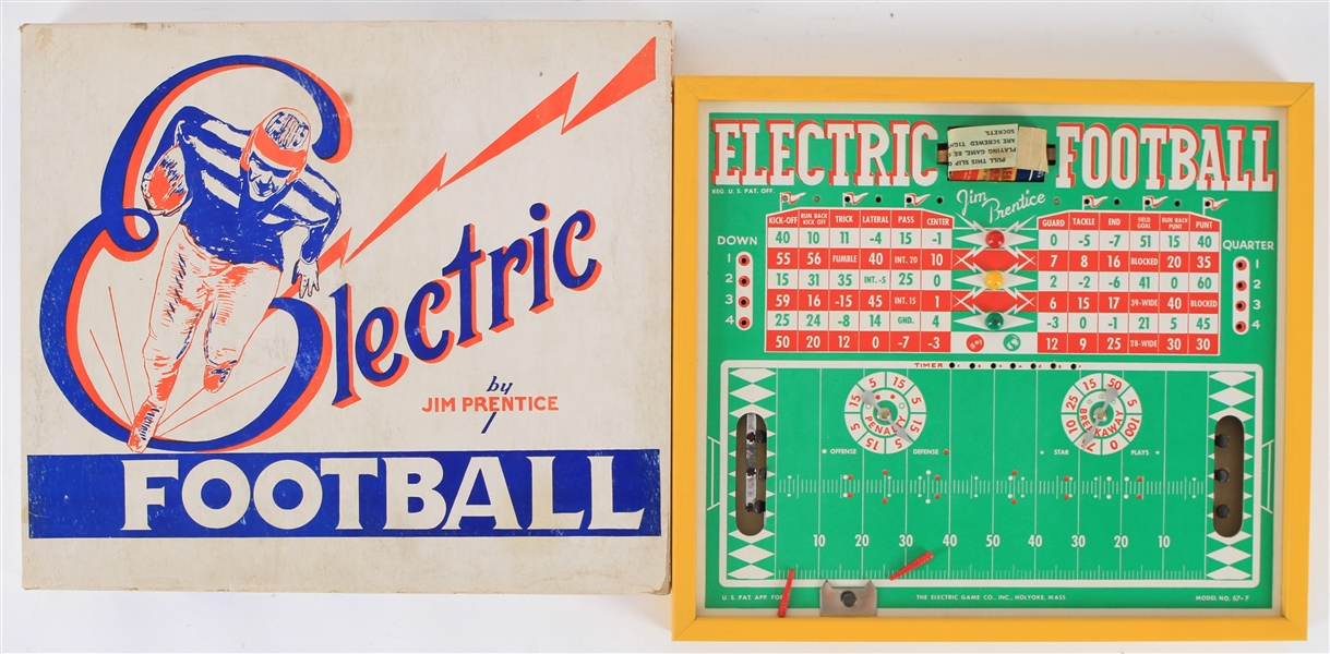 1950s Jim Prentice Electric Football Game 