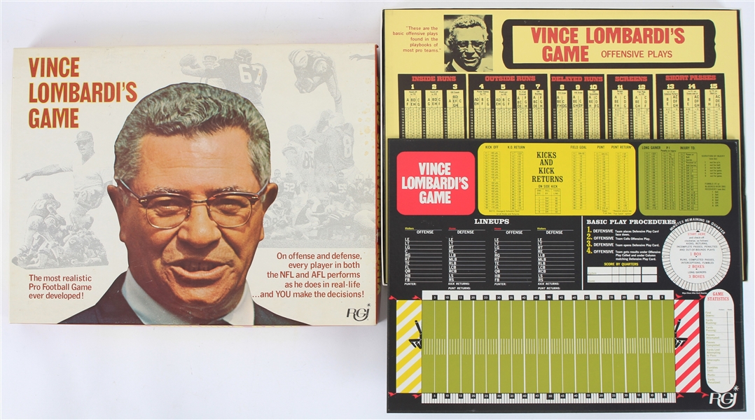 1960s Vince Lombardis Game by Research Games Inc.