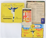 1955 Frank Cavanaughs American Football Game 