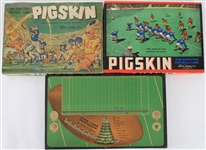 1940s-50s Down Town Quarterback and Tom Hamiltons Pigskin Football Games (Lot of 3) 
