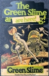 1968 The Green Slime Invaders from Beyond the Stars! 37x58 Original Theatre Lobby Display (4 Pieces)