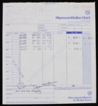 1976 Robin Yount Milwaukee Brewers Signed Sheraton-Dallas Hotel Receipt (JSA)