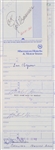 1970s Milwaukee Brewers Signed Sheraton Dallas Hotel Receipts Including Jim Bragan, Tom Murphy, Al Widmar and more (Lot of 25)(JSA)
