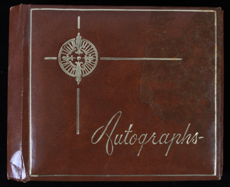 1950s-60s Jerry Kramer, Ray Nitschke, Willie Davis & more Green Bay Packers Signed Autograph Book (JSA)
