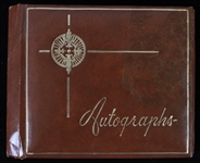 1950s-60s Jerry Kramer, Ray Nitschke, Willie Davis & more Green Bay Packers Signed Autograph Book (JSA)