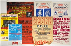 1980s-90s Boxing Posters - Lot of 21 w/ Roy Jones Jr., Arturo Gatti, Micky Ward, Sugar Shane Mosley & More