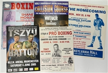 1980's-90's Boxing Posters - Lot of 21 w/ Roy Jones Jr., Arturo Gatti, Micky Ward, Sugar Shane Mosley & More